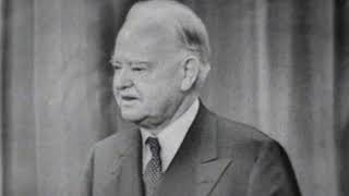 Herbert Hoover quotFormer President Talks About Freedomquot on The Ed Sullivan Show [upl. by Etan]