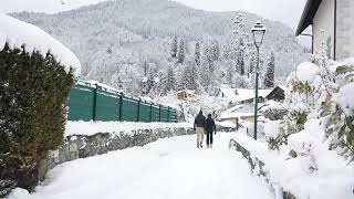 A Snowy Day Around Samoens Village [upl. by Corso]