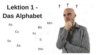 Deutschkurs A11 Lektion 1 Das Alphabet [upl. by Kingdon914]