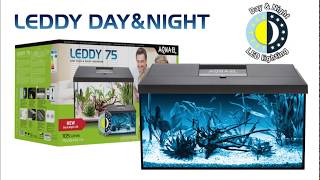 Aquael Leddy Set Day amp Night  Aquarium beauty day and night [upl. by Sayce]