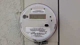 Reading Display On Your PGE Smart Meter [upl. by Lipcombe]