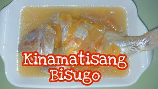 Kinamatisang Bisugo Fish Soup  How to cook Kinamatisang Bisugo  Quick and Easy Recipe [upl. by Arac]