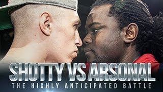 SHOTTY HORROH VS ARSONAL  Dont Flop Rap Battle [upl. by Oihsoy543]