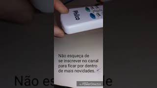 Como configurar controle do ar condicionado da philco [upl. by Acinomahs735]