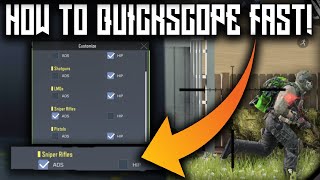 How to Quickscope like a Pro COD Mobile SNIPING Tips  Tricks with 1 Player Call Of Duty Mobile [upl. by Daph]