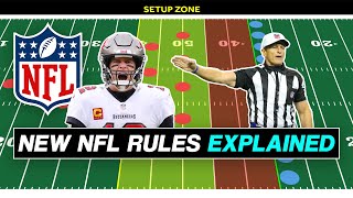 New 202122 NFL Season Rules Explained New Kickoff Rules Replay Officials and More [upl. by Inanuah]