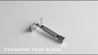 How to Put Blades in a Safety Razor [upl. by Vic]