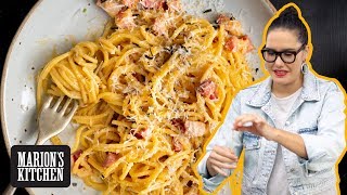 Japanese Miso Carbonara  Marions Kitchen [upl. by Ewer]