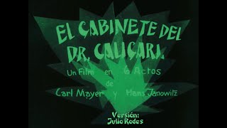 El Gabinete del Dr Caligari 1920 en Español Versión Julio Rodes [upl. by Karol]