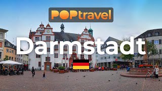 Walking in DARMSTADT  Germany 🇩🇪 4K 60fps UHD [upl. by Amitarp]