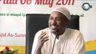 sheikh mustafe xaaji ismail new lecture 2011 GUURKA [upl. by Yddet978]