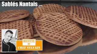 Sablés nantais  Recette par Chef Sylvain [upl. by Notrab]