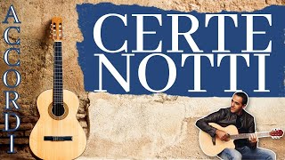 Certe notti  Ligabue  Tutorial Chitarra [upl. by Entsirhc]