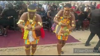 ASHANTI CULTURE Ancestral Dancing and Drumming at MANHYIA PALACE [upl. by Elisha187]