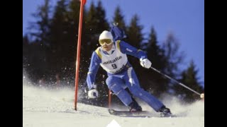 Ingemar Stenmark wins slalom Kitzbühel 1982 [upl. by Adelaida]