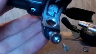 How to install ispec A shifter on Ispec B brake lever [upl. by Dnomder639]