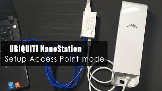 UBIQUITI  How to setup Access point mode  NETVN [upl. by Ardene]