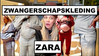 SHOPLOG ZARA  zwangerschapskleding [upl. by Leonerd]