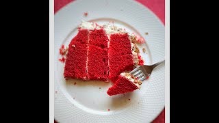 THE BEST RED VELVET CAKE   HOLIDAY RECIPES [upl. by Nohtahoj759]