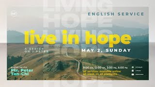 Live In Hope With Joy  Peter Tanchi [upl. by Einnaj681]