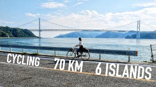 Japans Most Beautiful Cycling Route  Shimanami Kaido Travel Guide [upl. by Ynohtnad]