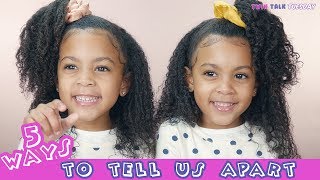 5 Ways To Tell Twins Apart [upl. by Lerud303]