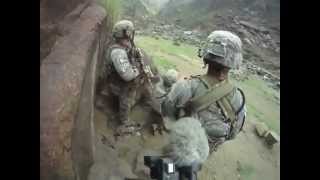 COMBAT FOOTAGE Soldiers Ambushed In Kunar Provence [upl. by Weinman842]