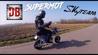 DAX SKYTEAM 125  SUPERMOTO [upl. by Liva110]