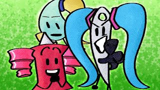 Triple BFDI  a BFDI parody of Triple Baka [upl. by Edgard]