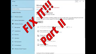 FIX ITPart II Windows 10 KB5034441 0x80070643 Reagentcexe WinRE Image Errors [upl. by Anihs]