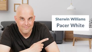 Sherwin Williams Pacer White Color Review [upl. by Jb]