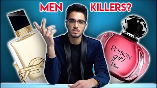 25 MEN KILLER perfumes in 90 SECONDS 💦 [upl. by Iroj]