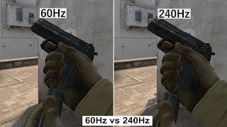 60hz vs 144hz vs 240hz ¿HAY DIFERENCIA  MONITORES GAMING [upl. by Naujled]