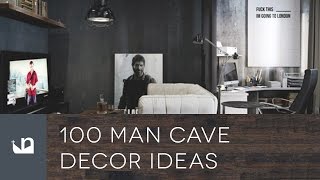 100 Man Cave Decor Ideas For Men [upl. by Truscott939]