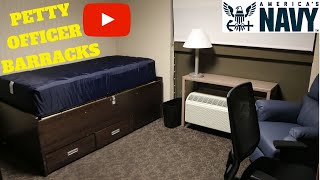 Navy Barrack Room Tour Petty Officer 2019 [upl. by Jehovah755]