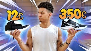 CHAUSSURE DE BASKET 12€ VS 350€  NIKE ADAPT BB AUTOLAÇANTES [upl. by Orabla]