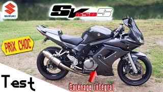 quotTestquot Sportive Facile Pas chère Parfaite  😍 quotSuzuki SV650S de 2008quot [upl. by Wiese]