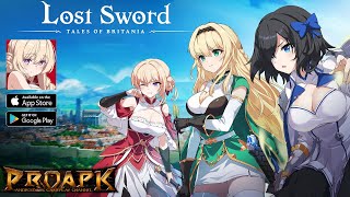 LOST SWORD Gameplay Android  iOS Official Launch [upl. by Ahsihat914]