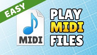 How to Play MIDI Files mid in VLC on Windows [upl. by Hashim]