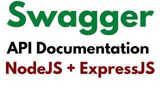 How to use Swagger in NodeJS  Introduction to Swagger  Project Setup [upl. by Thgiwd]