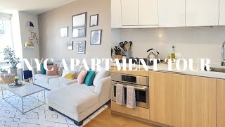 NYC Apartment Tour 2021  1 bedroom in Manhattan in a luxury building [upl. by Fleisher675]