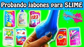 ¿Qué jabón líquido sirve para Slime  Supermanualidades [upl. by Tertias83]