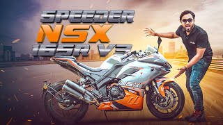 Speeder NSX 165R Version 3  Short Ride Review  Team BikeBD [upl. by Ennovad]