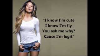 Nicki Minaj  Im Legit ft Ciara Lyrics [upl. by Normi]