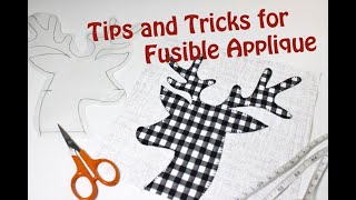 Tips and Tricks for Fusible Applique [upl. by Elton]