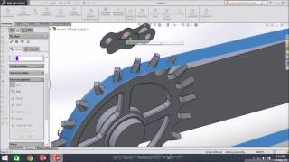 Chain Sprocket Mechanism [upl. by Waldo]