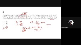 Epidemiology MCQs [upl. by Roth]