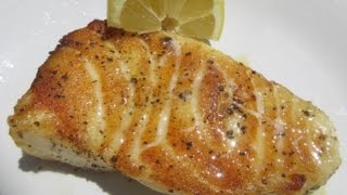 Seared SEA BASS in 15 minutes  How to cook SEA BASS demonstration [upl. by Lizbeth910]