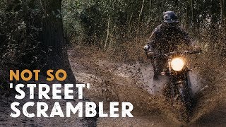 Taking the Triumph Street Scrambler OffRoad [upl. by Sancha]