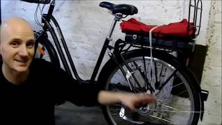 Review Btwin elops 500 E electric bike [upl. by Relyt]